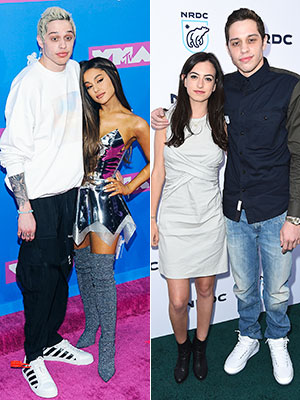 Pete Davidson, Cazzie David, Ariana Grande
