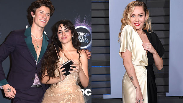 Camila Cabello, Shawn Mendes & Miley Cyrus 