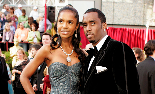 Diddy & Kim Porter 