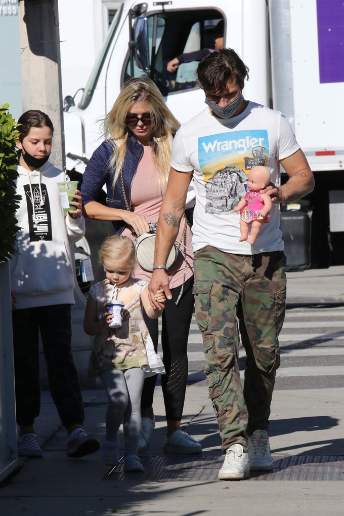 Gleb Savchenko & Elena Samodanova Reunite in West Hollywood After Splitting