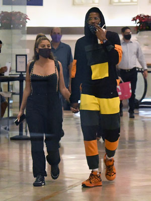 Larsa Pippen and Malik Beasley
