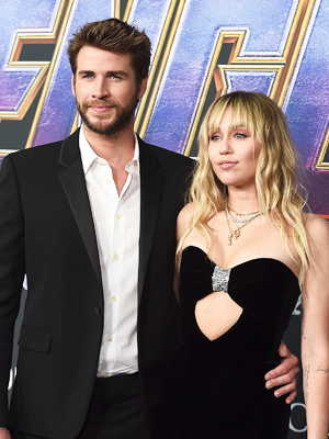 Liam Hemsworth and Miley Cyrus