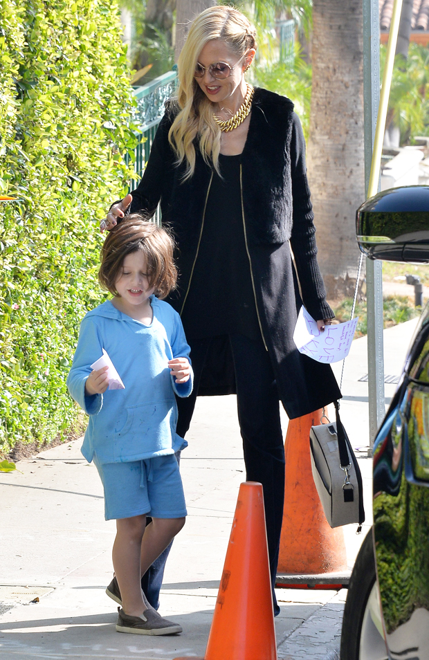 Rachel Zoe and son Skylar