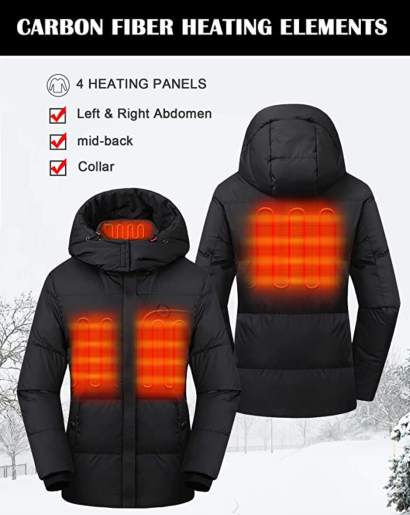 heated jacket for women