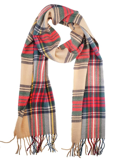 plaid scarf