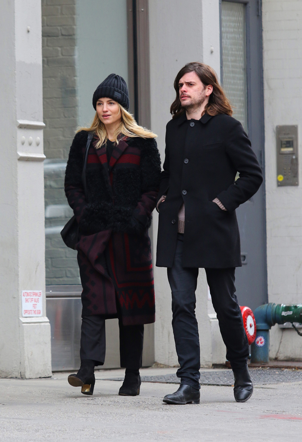 Dianna Agron and Winston Marshall