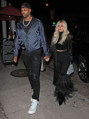 Tristan Thompson and Khloe Kardashian