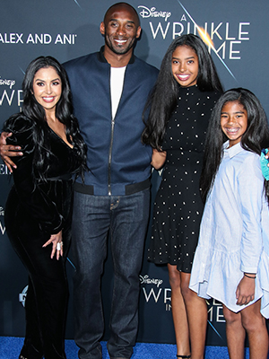 Vanessa Bryant, Kobe Bryant, Natalia Bryant, Gianna Bryant