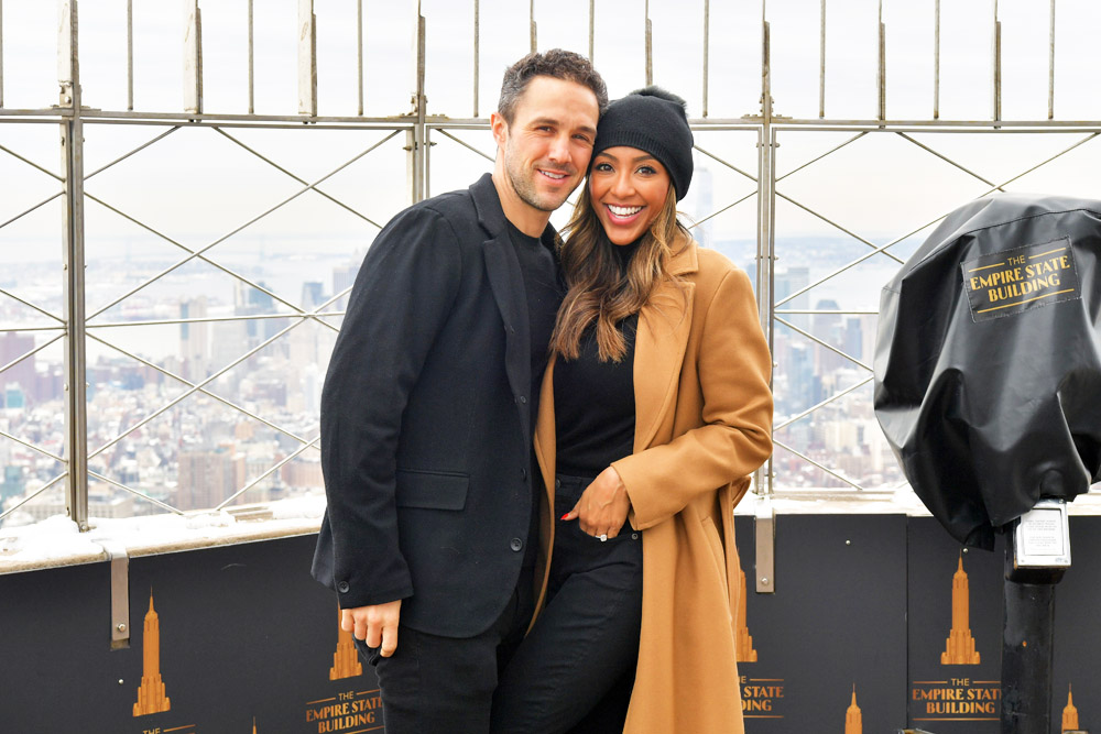 Tayshia Adams Zac Clark Empire State Building