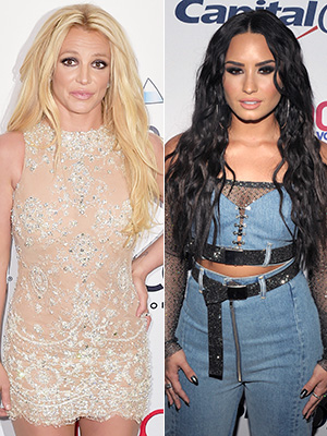 Britney Spears and Demi Lovato