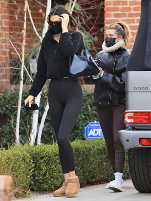 Kendall Jenner and Hailey Baldwin