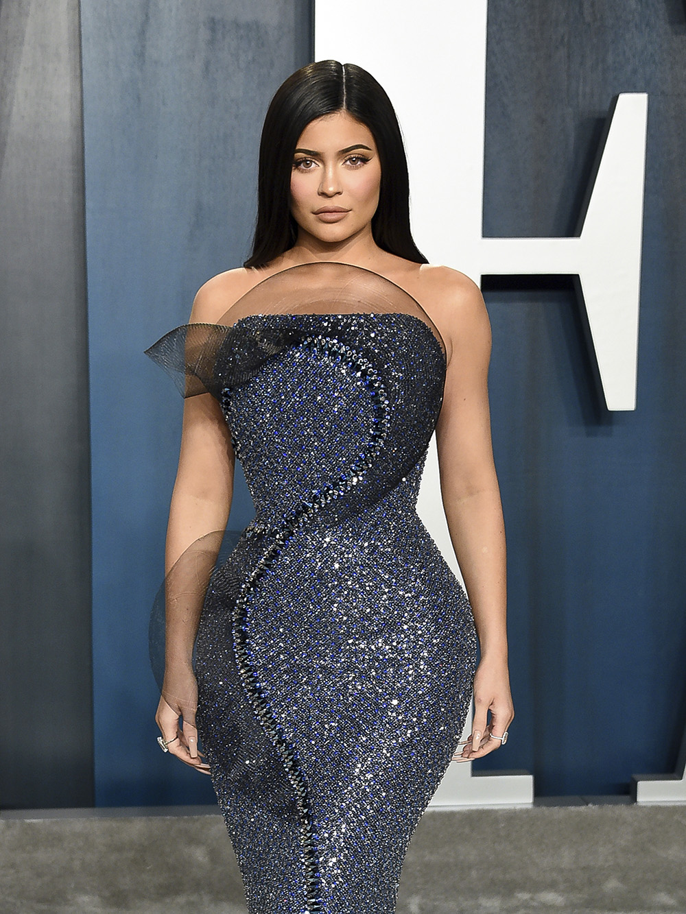 Kylie Jenner arrives at the Vanity Fair Oscar Party on Sunday, Feb. 9, 2020, in Beverly Hills, Calif. (Photo by Evan Agostini/Invision/AP)