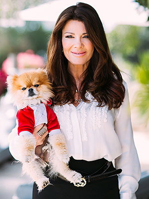 Lisa Vanderpump & her late dog Giggy