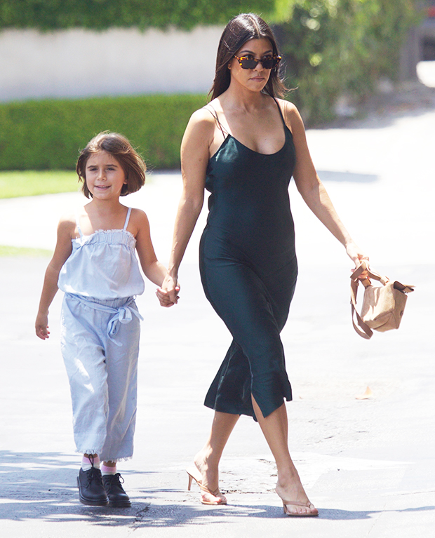 Penelope Disick & Kourtney Kardashian