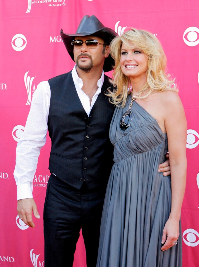 Tim McGraw & Faith Hill At The 2007 ACM Awards