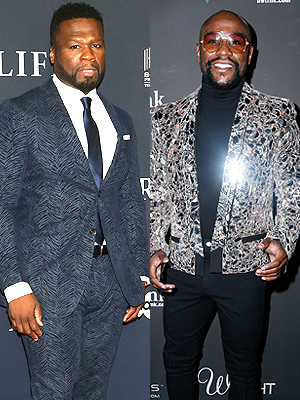 50 Cent and Floyd Mayweather