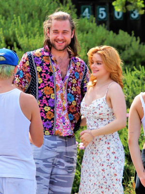 Luke Benward and Ariel Winter
