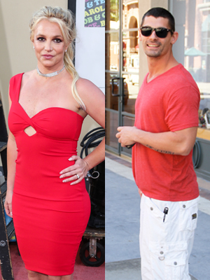 Britney Spears and Jason Alexander