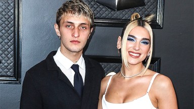 Anwar Hadid and Dua Lipa