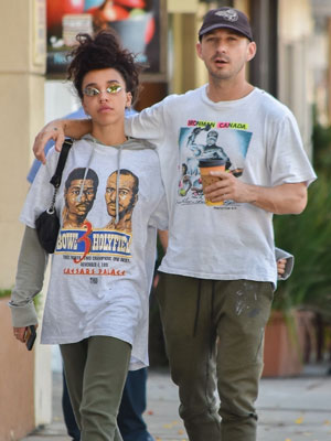 FKA Twigs and Shia LaBeouf