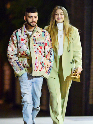 Gigi Hadid and Zayn Malik