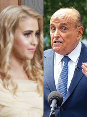 Maria Bakalova, Rudy Giuliani