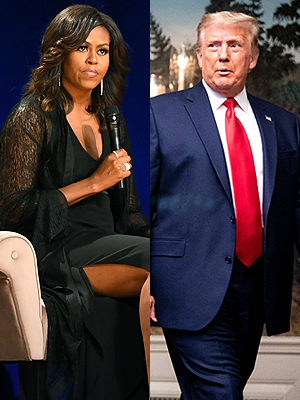 Donald Trump Michelle Obama