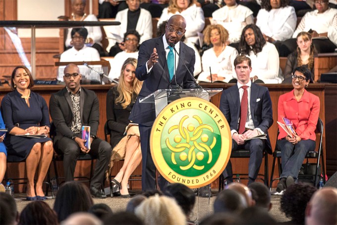 Raphael Warnock Speaks on MLK Day