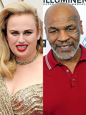 Rebel Wilson and Mike Tyson