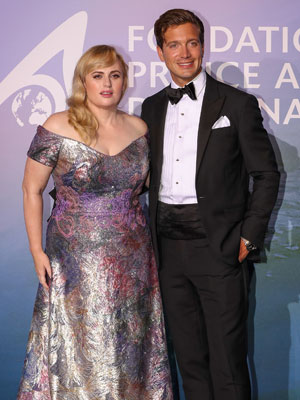 Rebel Wilson and Jacob Busch