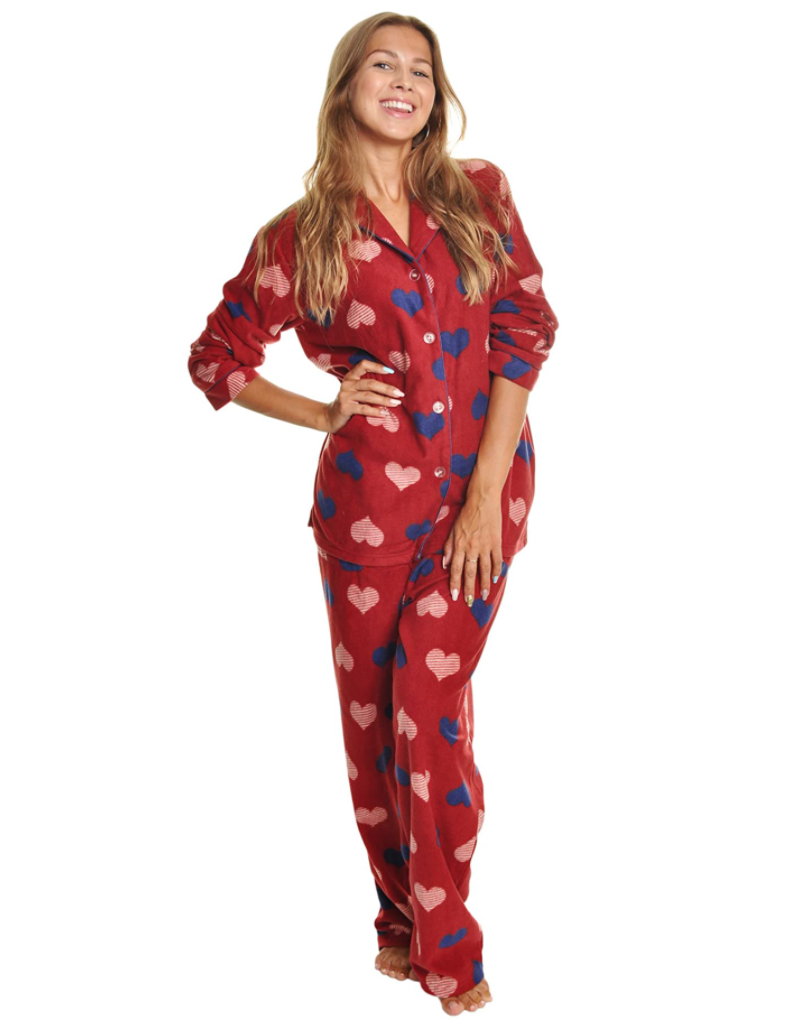 angelina fleece pajamas