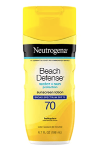 Neutrogena waterproof sunscreen