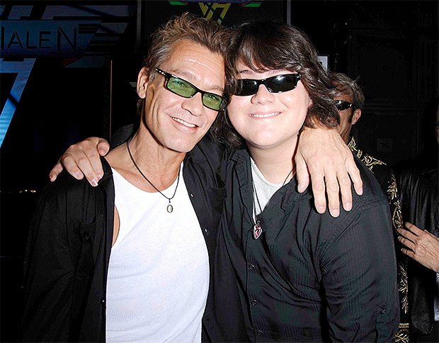 Eddie Van Halen & son Wolfgang Van Halen