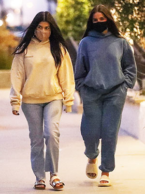 Kourtney Kardashian & Addison Rae