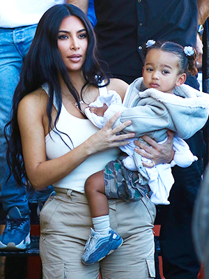 Kim Kardashian & Chicago West