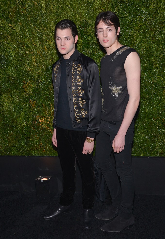 Peter & Harry Brant At CHANEL Dinner