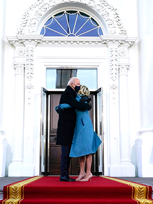Joe & Jill Biden on Inauguration Day