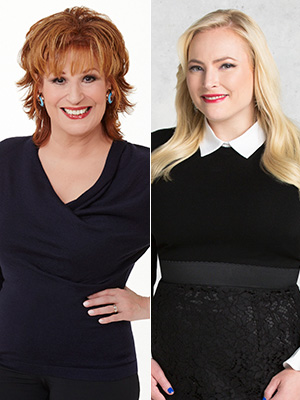 Joy Behar Meghan McCain
