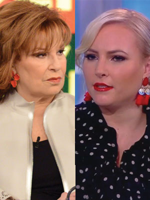 Joy Behar, Meghan McCain