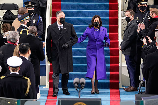 Kamala Harris on Inauguration Day