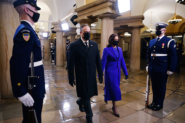 Kamala Harris & husband Douglas Emhoff