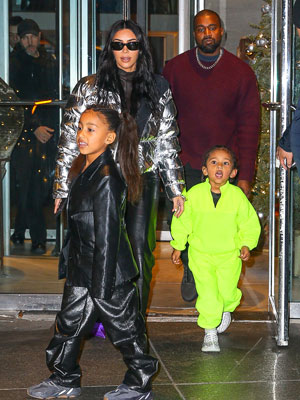 Kim Kardashian, Kanye West, Kids