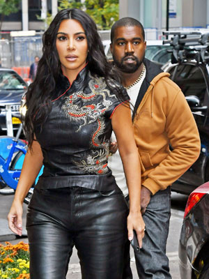 Kim Kardashian & Kanye West