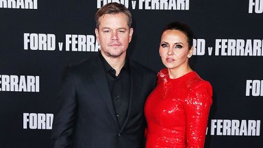 Matt Damon & Wife