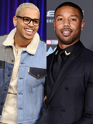 Chris Brown & Michael B. Jordan