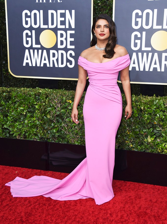 Priyanka Chopra At The 2020 Golden Globe Awards