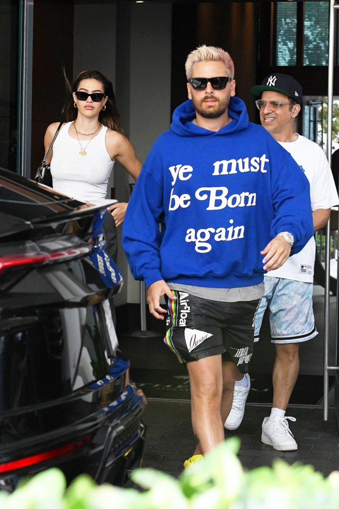 Amelia Hamlin & Scott Disick In Miami