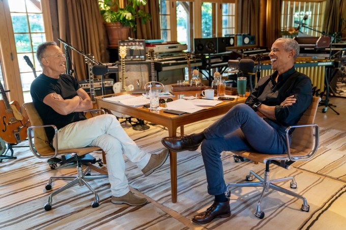 Barack Obama and Bruce Springsteen