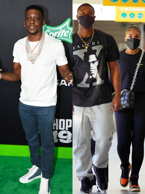 Boosie Badazz, Michael B. Jordan, Lori Harvey