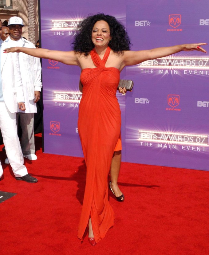 Diana Ross At The 2007 BET Awards